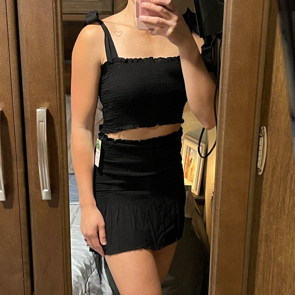 Black two piece